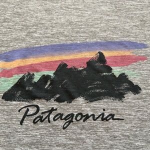 Patagonia Heather Gray Crew Neck Tee